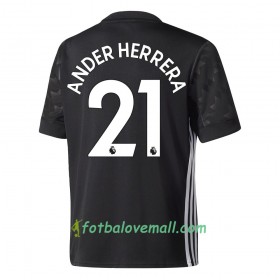 Levné Manchester United Ander Herrera Venkovní Fotbalové dresy 2017-2018 Krátký Rukáv