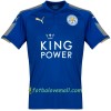 Levné Leicester City Vardy Domácí Fotbalové dresy 2017-2018 Krátký Rukáv