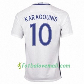 Levné Řecko GIORGOS KARAGOUNIS Domácí Fotbalové dresy 2016/17 Krátký Rukáv
