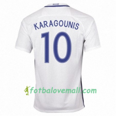 Levné Řecko GIORGOS KARAGOUNIS Domácí Fotbalové dresy 2016/17 Krátký Rukáv