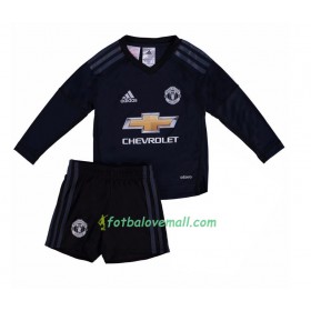 Levné Manchester United Brankářské David de Gea 1 Dětské Domácí Fotbalové dresy 2017-2018 Dlouhý Rukáv