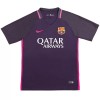 Levné Barcelona 2016-17 Retro Venkovní Fotbalové dresy Krátký Rukáv