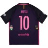 Levné Barcelona Messi 10 2016-17 Retro Venkovní Fotbalové dresy Krátký Rukáv