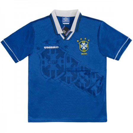Levné Brazílie Retro Venkovní Fotbalové dresy 1994 Krátký Rukáv