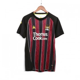 Levné Manchester City 2008-09 Retro Venkovní Fotbalové dresy Krátký Rukáv
