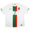 Levné Portugalsko Ronaldo 7 2010 Retro Venkovní Fotbalové dresy Krátký Rukáv