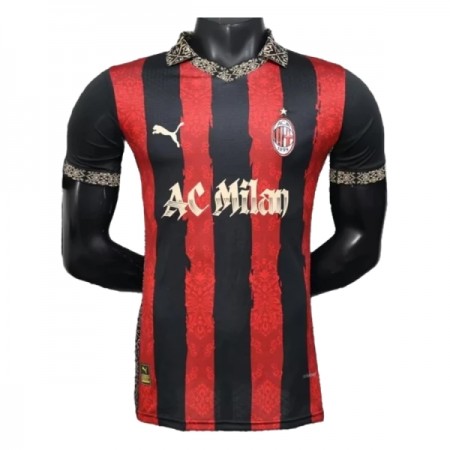 Levné AC Milán Červená 2025-26 Krátký Rukáv Speciální