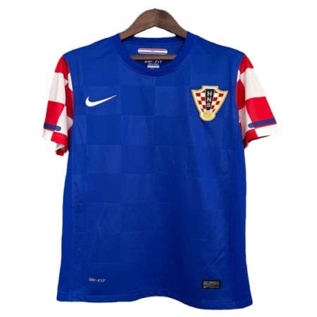 Levné Chorvatsko 2010 Retro Venkovní Fotbalové dresy Krátký Rukáv