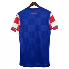 Levné Chorvatsko 2010 Retro Venkovní Fotbalové dresy Krátký Rukáv