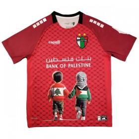 Levné Club Deportivo Palestino Červená 2025 Krátký Rukáv Speciální