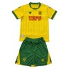 Levné FC Nantes Dětské Domácí Fotbalové dresy 2025-26 Krátký Rukáv
