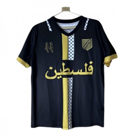 Levné FC Palestina Černá 2025-26 Krátký Rukáv