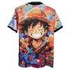 Levné Japonsko x Luffy 2025 Krátký Rukáv Speciální