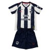 Levné Rayados C.F. Monterrey Dětské Domácí Fotbalové dresy 2025-26 Krátký Rukáv