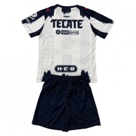 Levné Rayados C.F. Monterrey Dětské Domácí Fotbalové dresy 2025-26 Krátký Rukáv