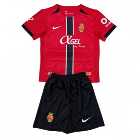 Levné RCD Mallorca Dětské Domácí Fotbalové dresy 2025-26 Krátký Rukáv