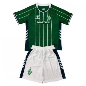 Levné Werder Brémy Dětské Domácí Fotbalové dresy 2025-26 Krátký Rukáv