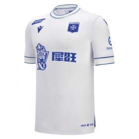 Levné AJ Auxerre Domácí Fotbalové dresy 2025-26 Krátký Rukáv