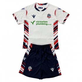Levné Bolton Wanderers Dětské Domácí Fotbalové dresy 2025-26 Krátký Rukáv