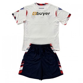Levné Bolton Wanderers Dětské Domácí Fotbalové dresy 2025-26 Krátký Rukáv