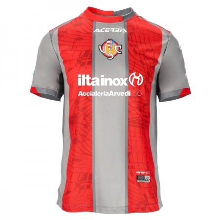 Levné Cremonese Domácí Fotbalové dresy 2025-26 Krátký Rukáv