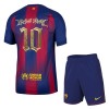 Levné FC Barcelona x Kopa Trophy Lamine Yamal 10 Dětské 2025-26 Krátký Rukáv Speciální