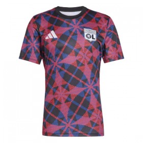 Levné Olympique Lyon Pre-Match 2025-26 Krátký Rukáv