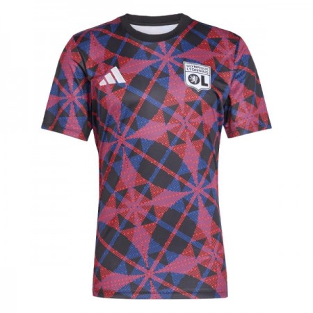 Levné Olympique Lyon Pre-Match 2025-26 Krátký Rukáv
