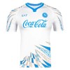 Levné SSC Neapol Pre-Match Bílá 2025-26 Krátký Rukáv
