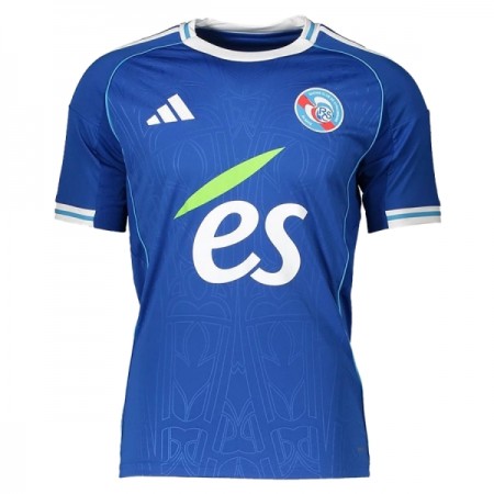 Levné Strasbourg Domácí Fotbalové dresy 2025-26 Krátký Rukáv