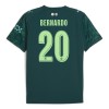 Levné Manchester City Bernardo 20 EA Sport Čtvrtý Fotbalové dresy 2025-26 Krátký Rukáv