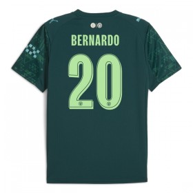 Levné Manchester City Bernardo 20 EA Sport Čtvrtý Fotbalové dresy 2025-26 Krátký Rukáv