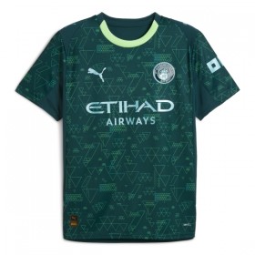 Levné Manchester City EA Sport Čtvrtý Fotbalové dresy 2025-26 Krátký Rukáv