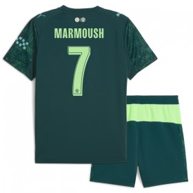 Levné Manchester City Marmoush 7 EA Sport Dětské Čtvrtý Fotbalové dresy 2025-26 Krátký Rukáv