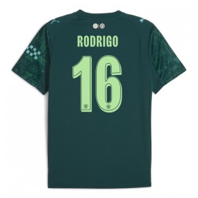 Levné Manchester City Rodrigo 16 EA Sport Čtvrtý Fotbalové dresy 2025-26 Krátký Rukáv