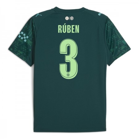 Levné Manchester City Ruben 3 EA Sport Čtvrtý Fotbalové dresy 2025-26 Krátký Rukáv