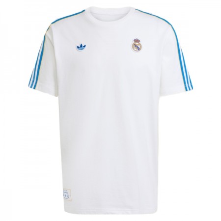 Levné Real Madrid Terrace Icons Bílá 2025-26 Krátký Rukáv