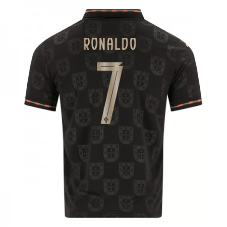 Levné Portugalsko Black Panther Ronaldo 7 2025-26 Krátký Rukáv Speciální