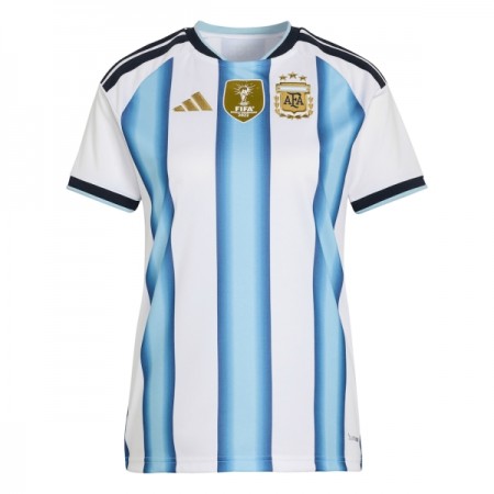 Levné Argentina Dámské Domácí Fotbalové dresy Mistrovství Světa 2026 Krátký Rukáv