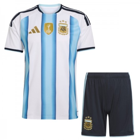Levné Argentina Dětské Domácí Fotbalové dresy Mistrovství Světa 2026 Krátký Rukáv