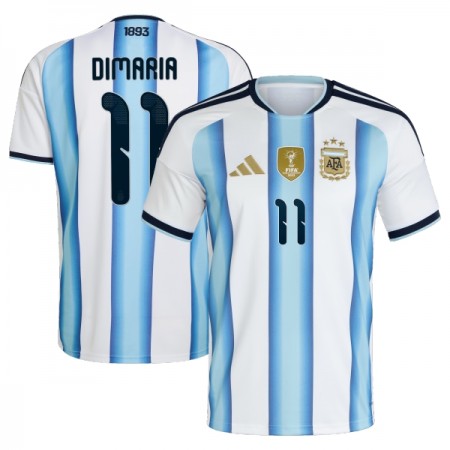 Levné Argentina Di Maria 11 Domácí Fotbalové dresy MS 2026 Krátký Rukáv