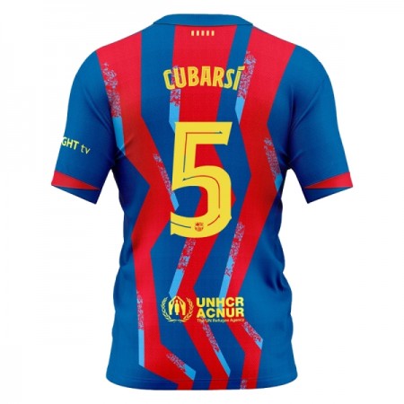 Levné FC Barcelona Cubarsi 5 Čtvrtý Fotbalové dresy 2025-26 Krátký Rukáv