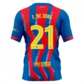 Levné FC Barcelona F. De Jong 21 Čtvrtý Fotbalové dresy 2025-26 Krátký Rukáv