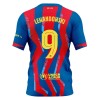 Levné FC Barcelona Lewandowski 9 Dětské Čtvrtý Fotbalové dresy 2025-26 Krátký Rukáv