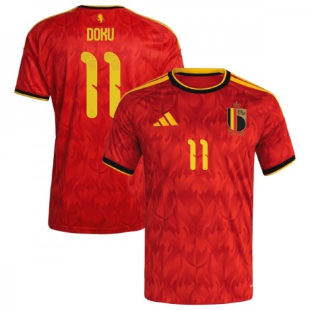 Levné Belgie Doku 11 Domácí Fotbalové dresy MS 2026 Krátký Rukáv