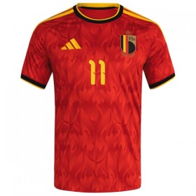 Levné Belgie Doku 11 Domácí Fotbalové dresy MS 2026 Krátký Rukáv
