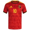Levné Belgie Lukaku 10 Domácí Fotbalové dresy MS 2026 Krátký Rukáv