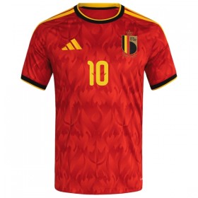 Levné Belgie Lukaku 10 Domácí Fotbalové dresy MS 2026 Krátký Rukáv