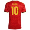 Levné Belgie Lukaku 10 Domácí Fotbalové dresy MS 2026 Krátký Rukáv