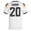 Levné Německo Gnabry 20 Domácí Fotbalové dresy MS 2026 Krátký Rukáv